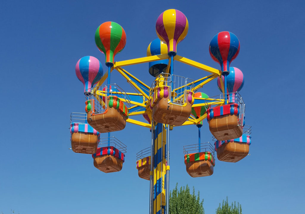 Parc de la coccinelle Attractions Montgolfières