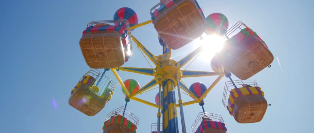 Parc de la coccinelle Attractions Montgolfières