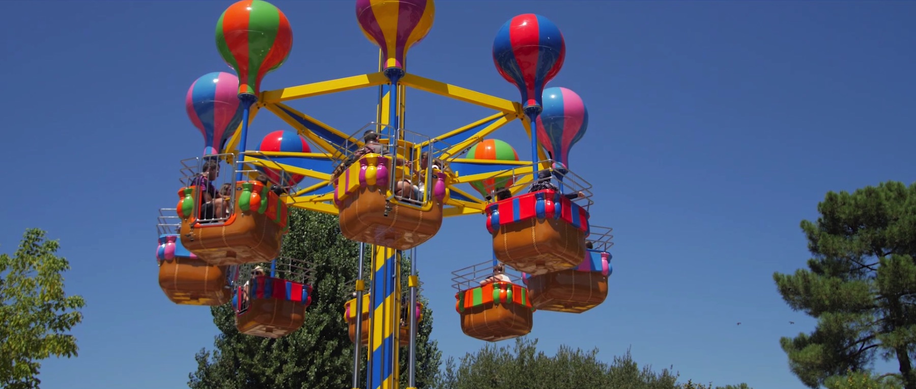 Parc de la coccinelle Attractions Montgolfières