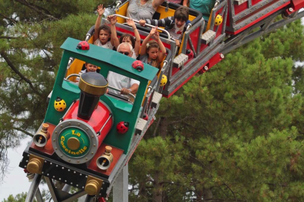 Parc de la coccinelle Attractions Train de la mine