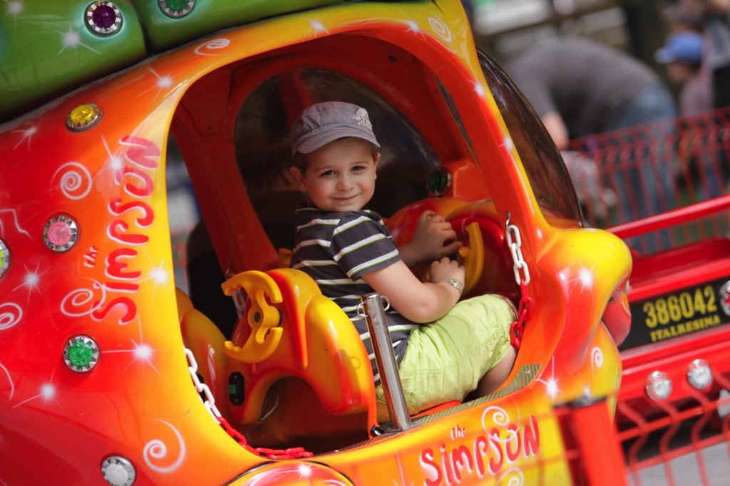 Parc de la coccinelle Attractions Carrousel