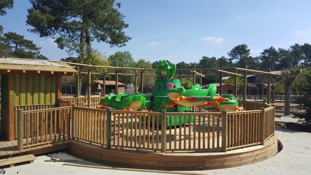 Parc de la coccinelle Attractions Grenouilles